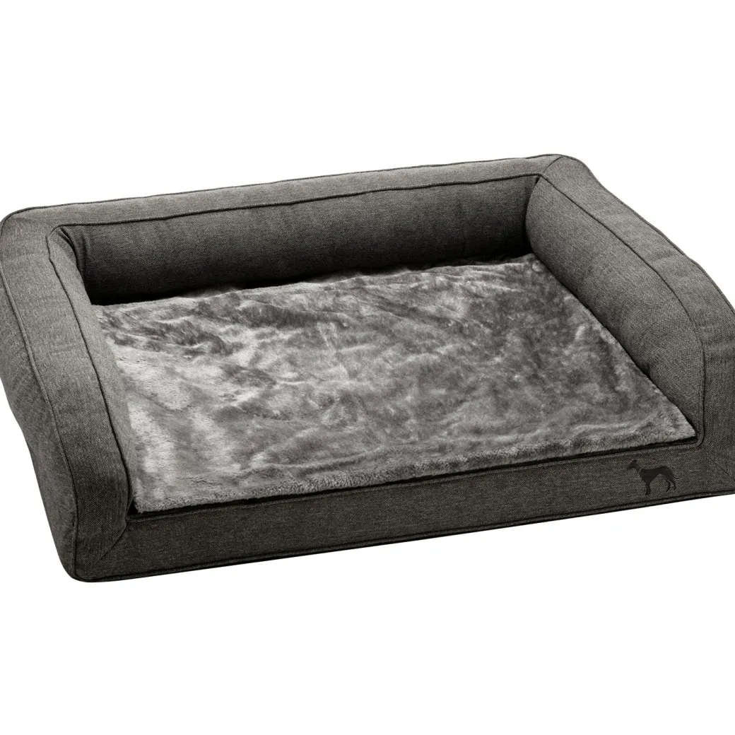 Hunter ortopædisk hundesofa Livingston Medium 80 x 60 cm Antracit