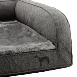 Hunter ortopædisk hundesofa Livingston Large 100 x 80 cm Antracit