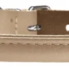 Hunter Rundsyet Elg halsbånd str. 50 Beige - justering 41-46 cm skånsom komfort