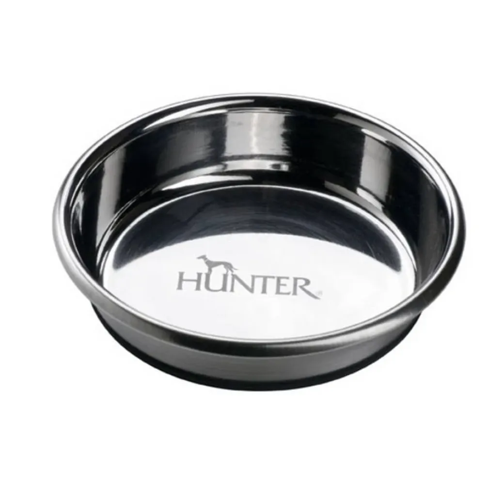 Hunter Rustfri Foderskål M 13 cm 550 ml