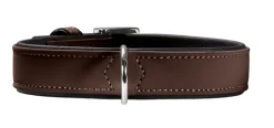 Hunter Softie hundehalsbånd 60 cm brun - 47-55 cm indstilling