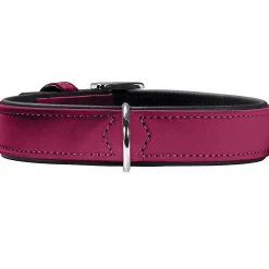 Hunter Softie hundehalsbånd 60 cm hindbær - 47-55 cm indstilling