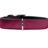 Hunter Softie hundehalsbånd 50 cm hindbær - 36-44 cm indstilling