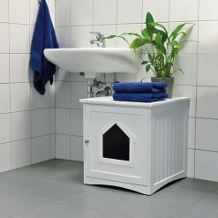 Hus til kattetoilet