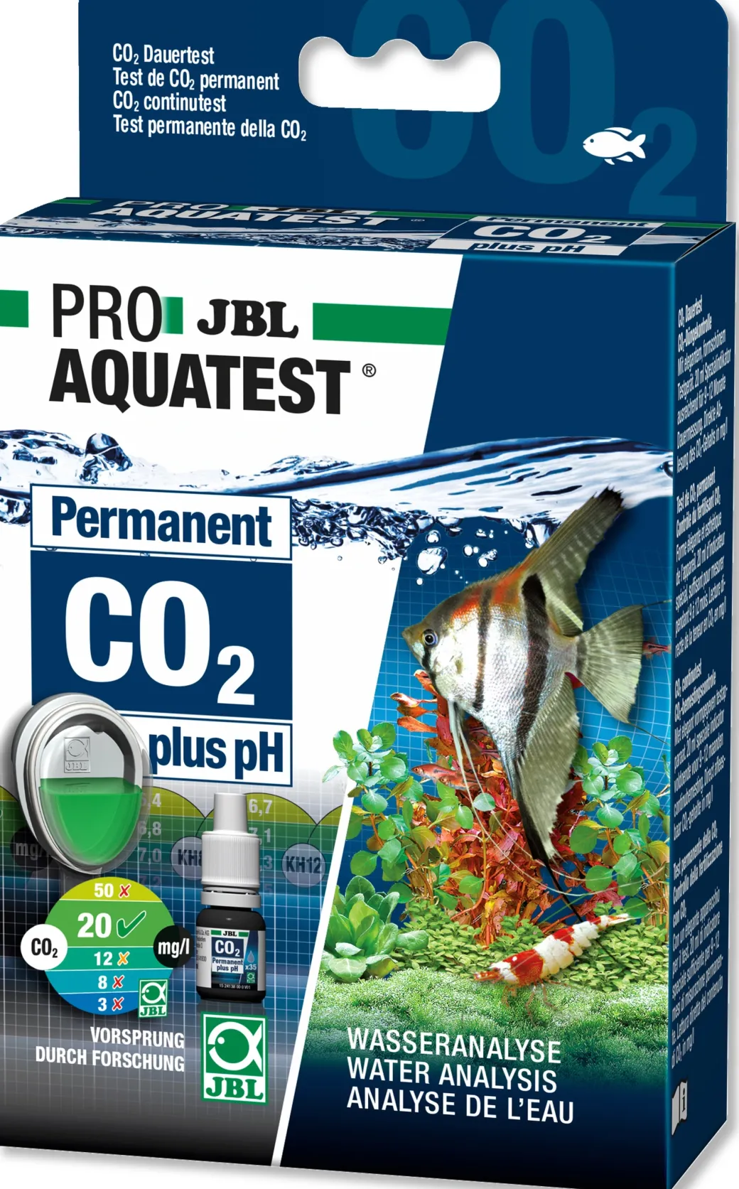 JBL ProAquaTest CO2-PH Permanent Testsæt