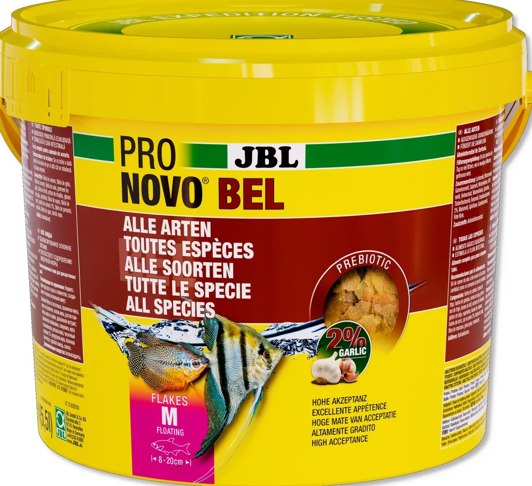 JBL ProNovo Bel fiskefoder 5,5 Liter Flagefoder
