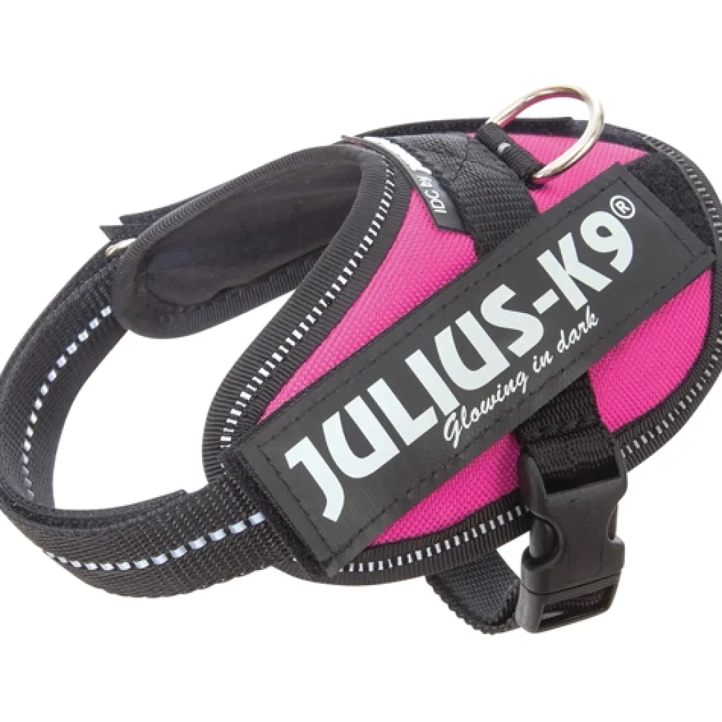 Julius K9 hundesele IDC Mørk Pink str 1