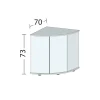 Juwel Akv. Bord/skab Sbx Trigon 190 Hvid