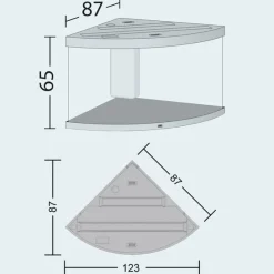 Juwel Trigon 350 LED Eg Aquarium
