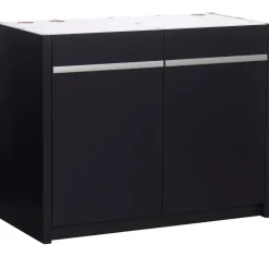 Kabinet 360 L 130x50x79 cm til MOVE i Sort