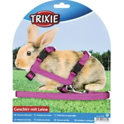 Kanin sele nylon med line