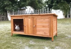 Kanin Udebur Ferie med ben i 159.5x67x82.5 cm