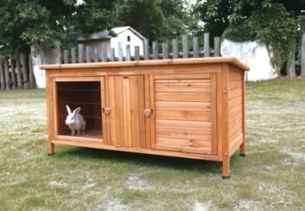 Kanin Udebur Ferie med ben i 159.5x67x82.5 cm