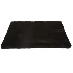 Kattens no 1 Bund med plys 57x57 cm Sort
