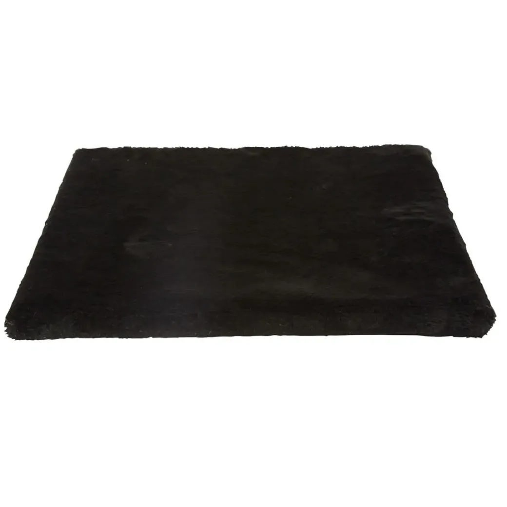 Kattens no 1 Bund med plys 50x50 cm Sort