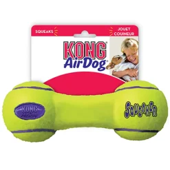 Kong AirDog Dumbbell Medium - kombineret bold og pivelyd