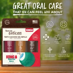 KONG Dental Ball gel refill 3 pack