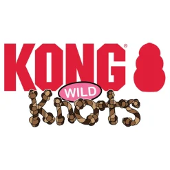 KONG Holiday Wild Knots Bear Mix M/L - jule hundelegetøj