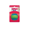 KONG Hundelegetøj Squeezz Goomz Ball Grøn M 6 cm - pivebold med struktur