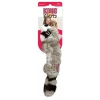 KONG Scrunch Knots Raccoon Grå S/M 23 cm - vaskebjørn med reb