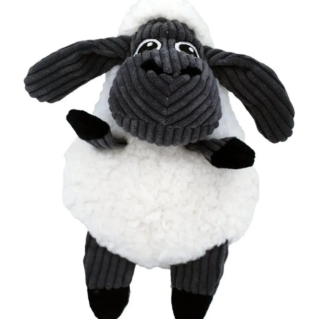 Kong Sherps Floofs Sheep M - sød fårebamse til mellemstore hunde