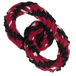 KONG Signature Reb Dobbelt Ring 23 cm Flerfarvet - hundelegetøj