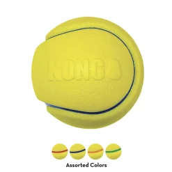 Kong Squeez Tennis 2 stk Ø 8 cm - sjove bolde med piv