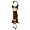 KONG Tugger Knots Moose Brun L 48 cm - reb og bamse i et