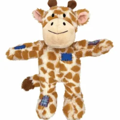 KONG Wild Knots Giraffe M/L 29x25,5x11 cm - bamse med reb