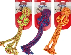 KONG Wubba Weaves L 38 cm Mix - hundelegetøj