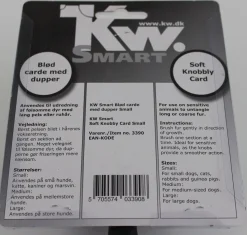 KW Smart blød carde med dupper lille