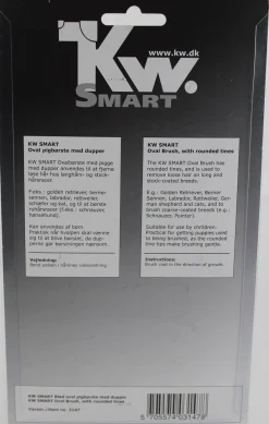 KW Smart Blød Oval Pigbørste med dupper