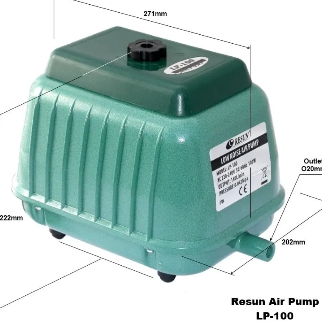 LP100 Luftpumpe 8400 l/t