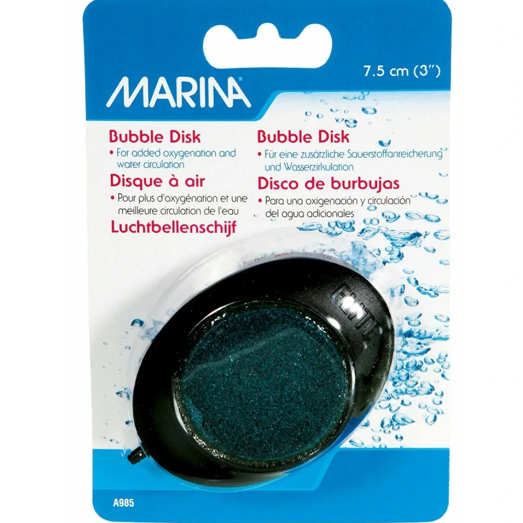 Marina Deluxe Bubble Disk 7,5 cm Luftsten