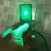 Månelys lampe med led spot (Grønt lys) til at lægge ovenpå glasset.
