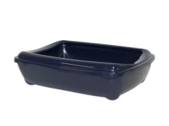 Moderna kattebakke 42x31x13 cm i sort med kant