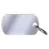 MyFamily Basic Military hundetegn chrome Small - Klassisk ID tegn i metal