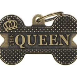 My Family Hundetegn Ben Bronx The Queen XL Guld