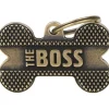My Family Hundetegn Ben Large Boss Guld