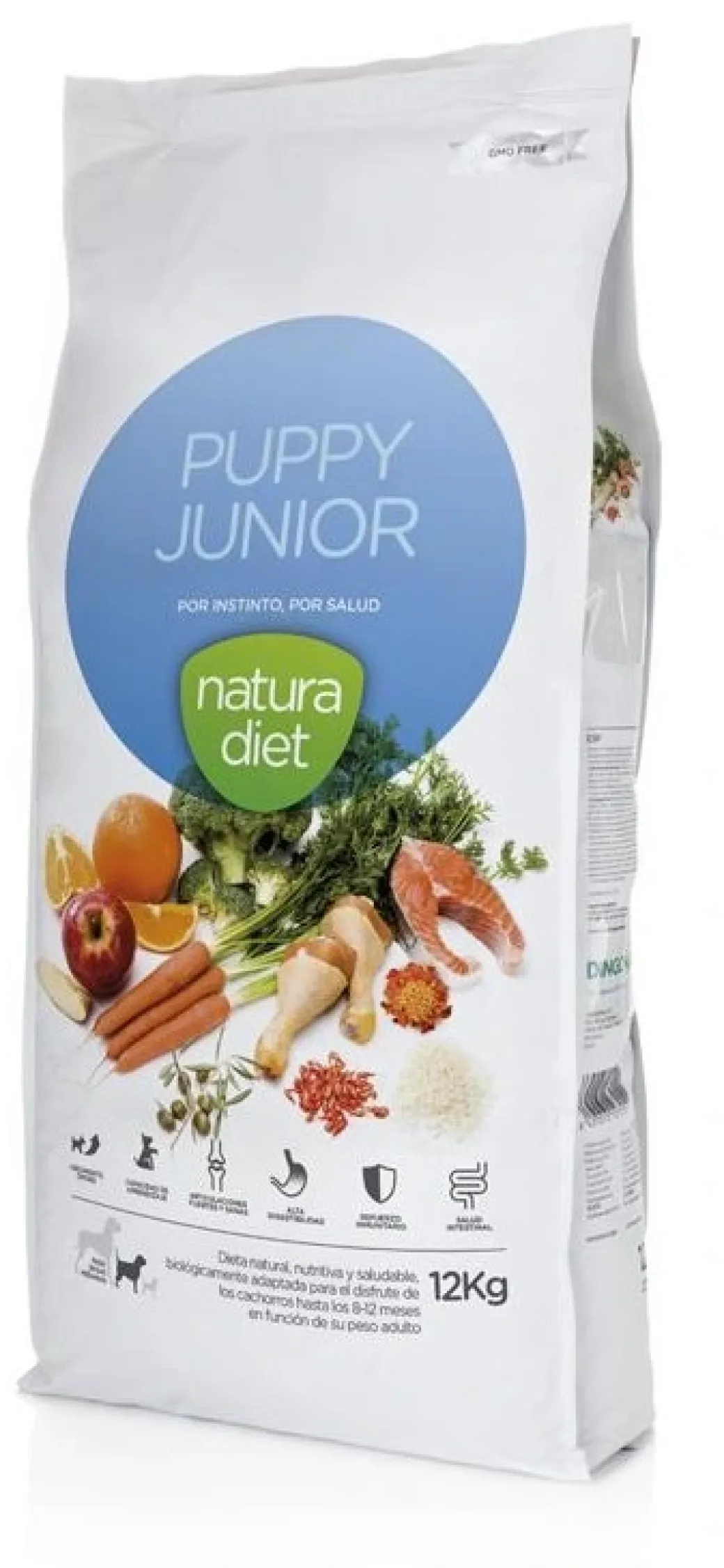 Natura Diet Puppy Junior Hvalpefoder 12 kg - Naturligt og sundt foder til hvalpe