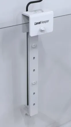 Niveauholder med display
