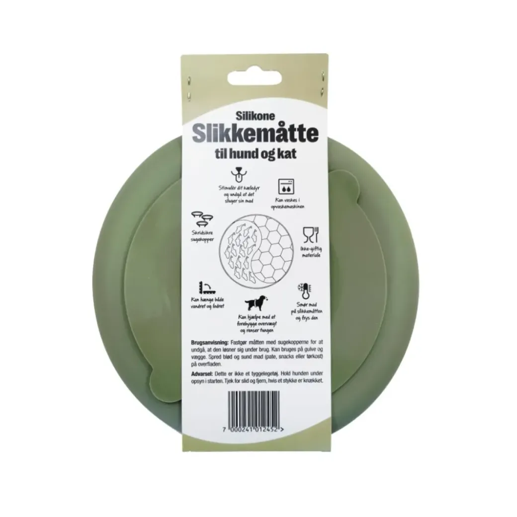 Nordic Paws slikkemåtte Moss - Slowfeeder og rolig aktivering