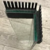 Overløbskasse med kam 8 x 8 x 36 cm