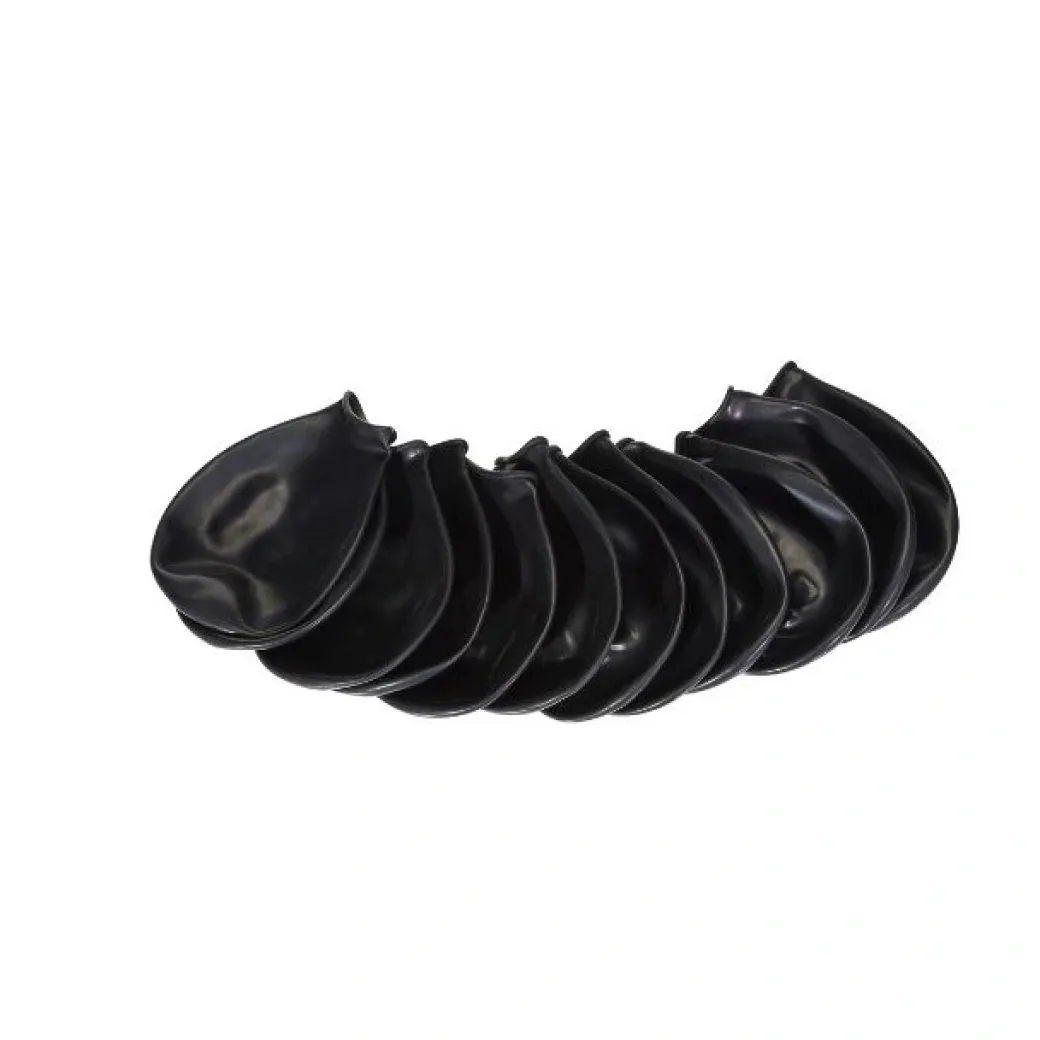 Pawz hundesko Large 10,2 cm sort