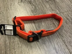 Petlando Hundehalsbånd i Neopren Orange M - let og komfortabelt hundehalsbånd
