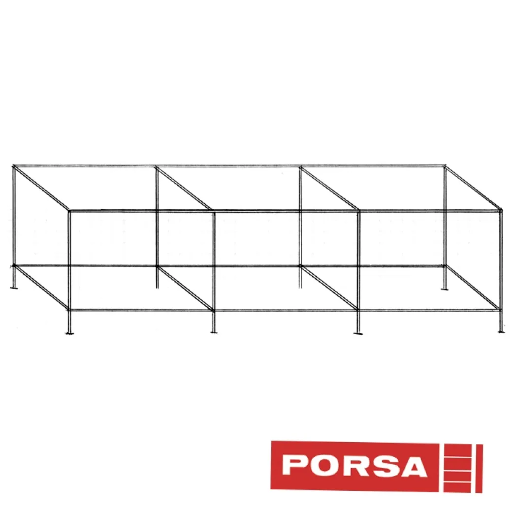 Porsa sølvfarvet akvariebord 720 liter 8 Ben 160 cm