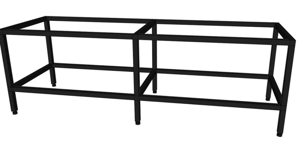 Porsa sort akvariebord 430 liter