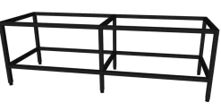 Porsa sort akvariebord 530 liter