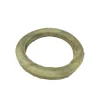 Pressede oksehud tyggering Ø 16 cm 160-165 g - robust hundesnack