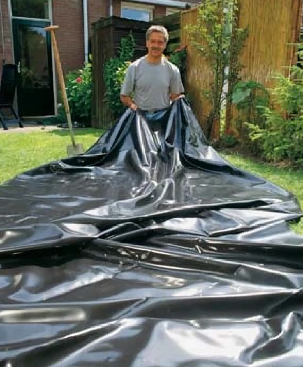 PVC folie stykke 0,5 mm 5 x 6 meter